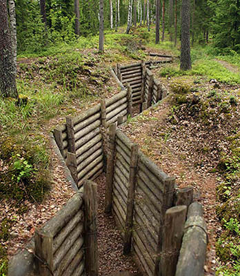 Ennallistettu juohsuhauta